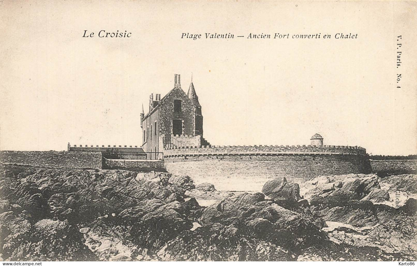 Le Croisic * Plage Valentin , Ancien Fort Convert En Châlet * VILLA - Le Croisic
