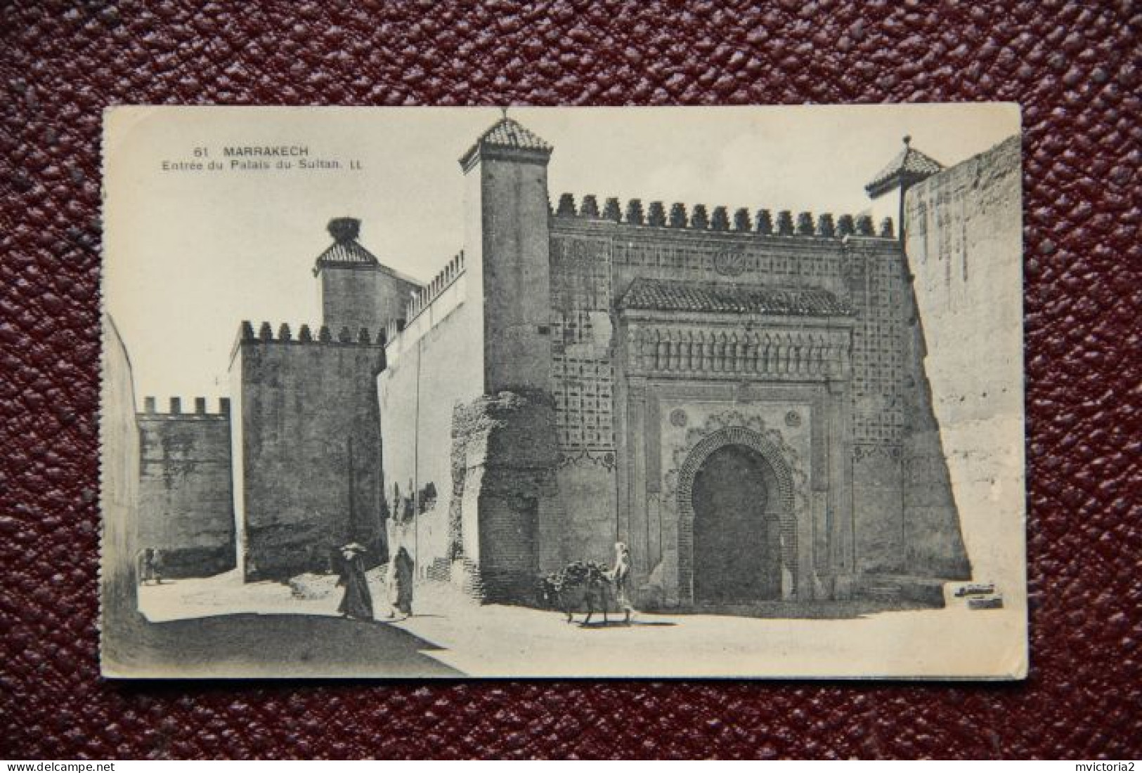 MAROC - MARRAKECH : Entrée Du Palais Du SULTAN - Marrakesh