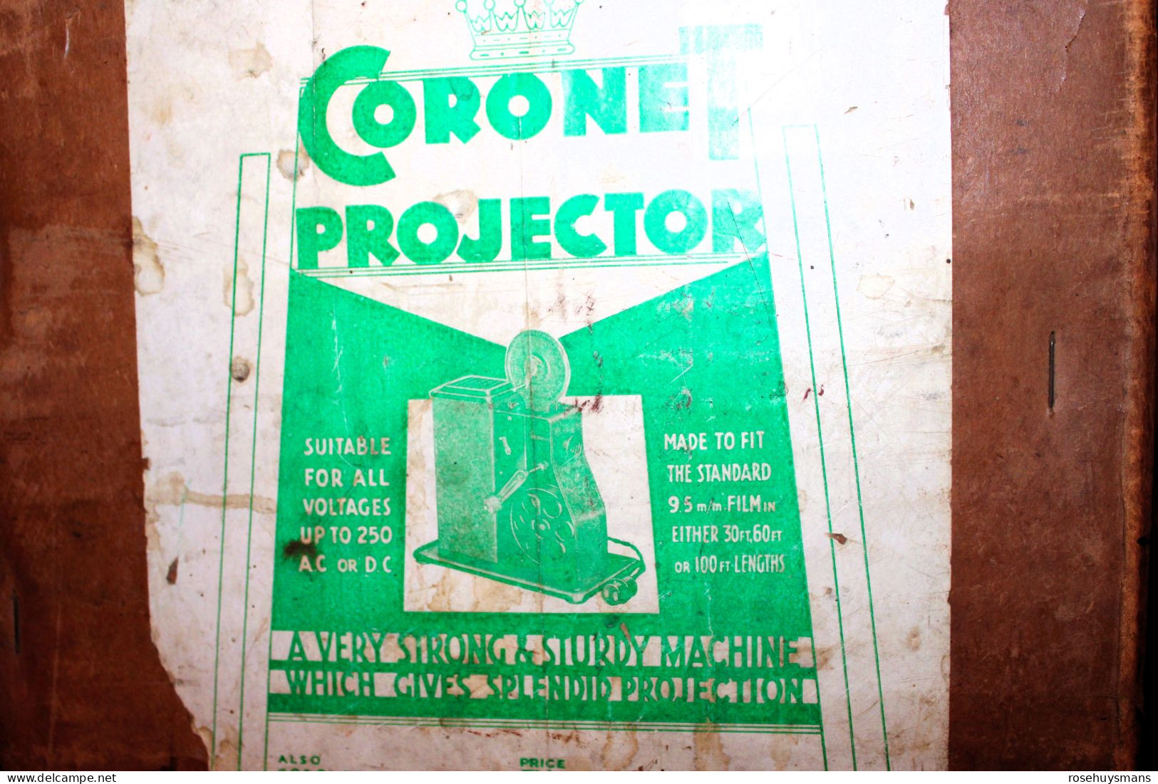 Pièce Rare Vieux Projecteur Années 1930 - Sonstige Formate