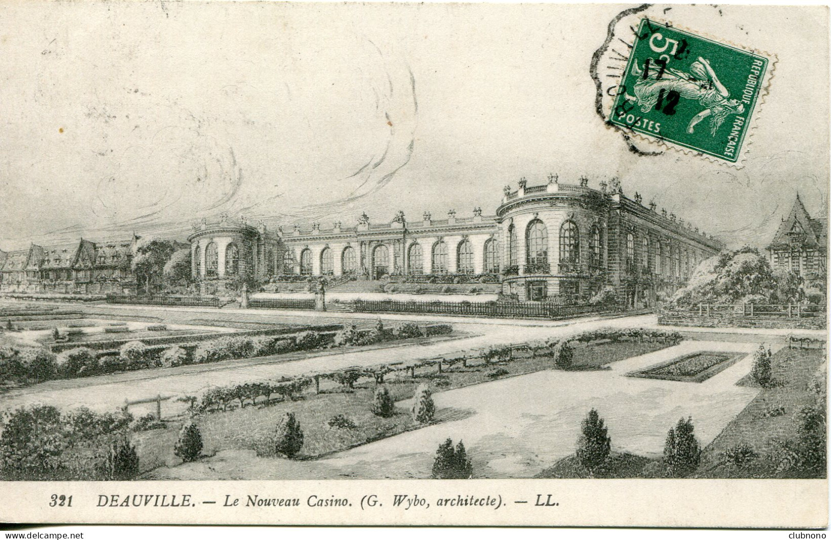 CPA -  DEAUVILLE - LE NOUVEAU CASINO  (IMPECCABLE) - Deauville