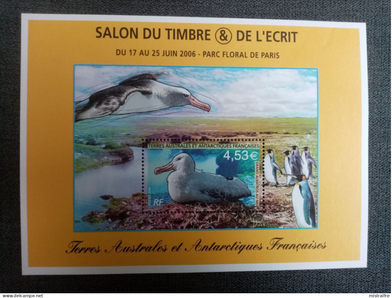 TAAF. 2006-2008.  Blocs 15.17 Et 20. " Salon Du Timbre/ Oiseaux/Poker." NEUFS++ . Côte YT 2024 : 40,50 € - Hojas Bloque