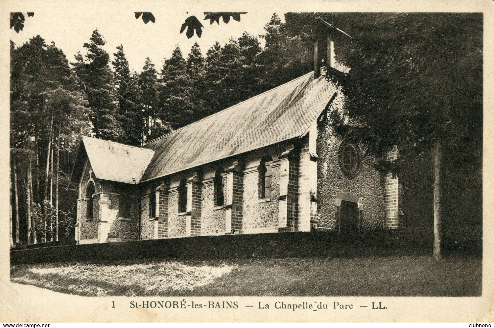 CPA -  SAINT-HONORE-LES-BAINS - LA CHAPELLE DU PARC - Other & Unclassified