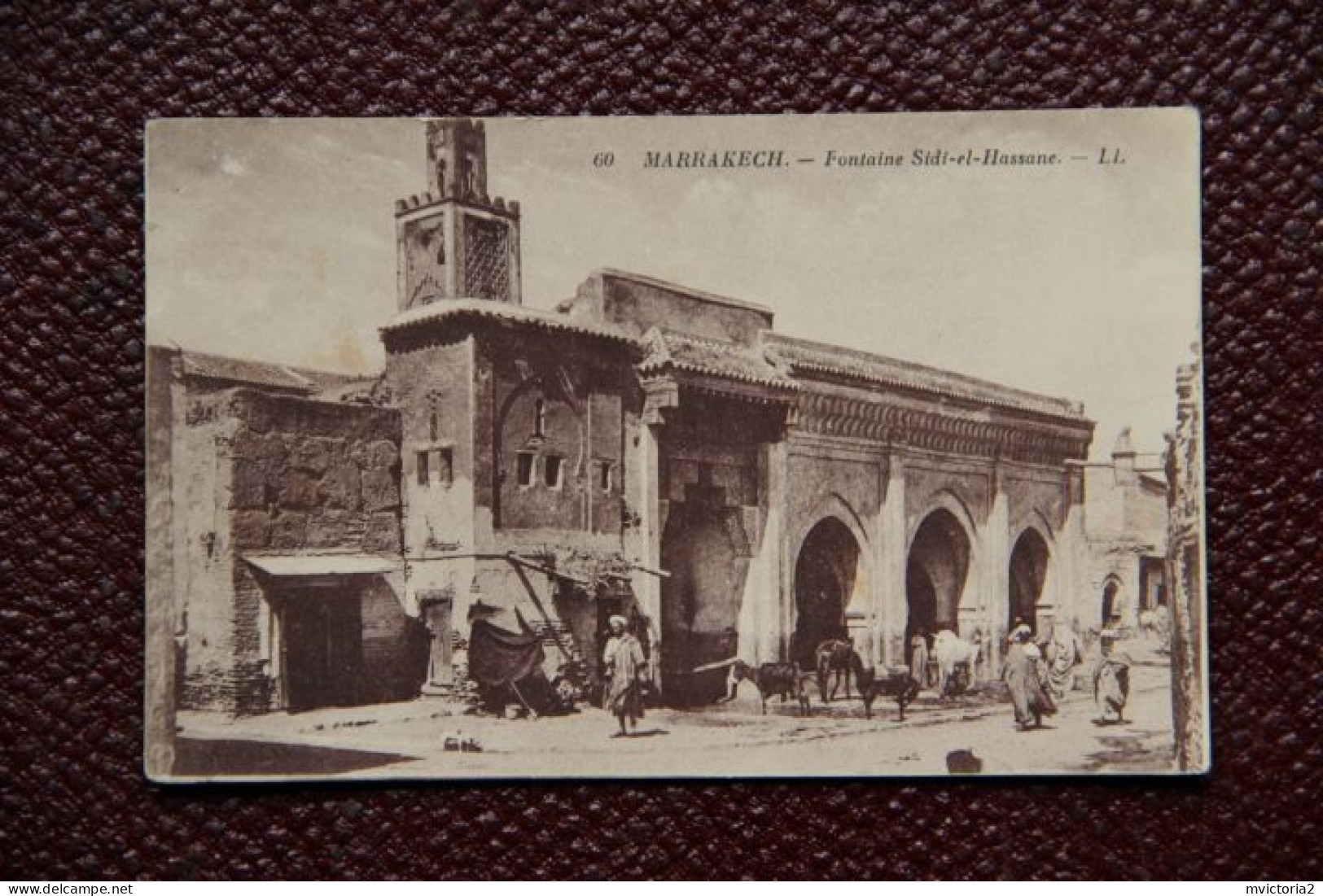 MAROC - MARRAKECH : Fontaine SIDI EL HASSANE - Marrakech