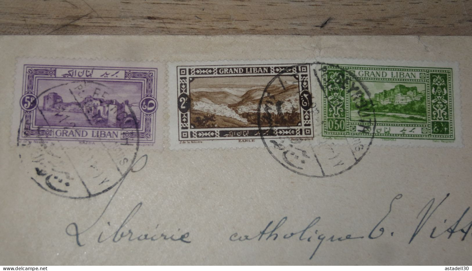 Enveloppe GRAND LIBAN, Beyrouth 1926  ......... Boite1 ..... 240424-220 - Cartas & Documentos