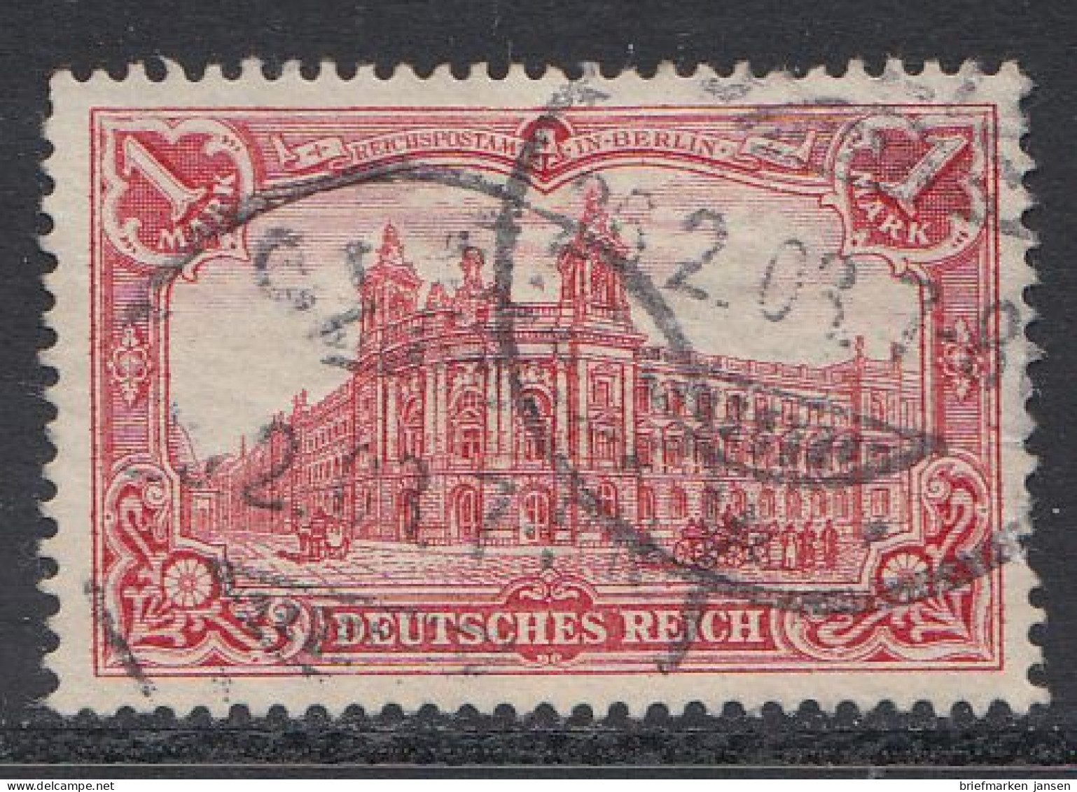 D,Dt.Reich Mi.Nr. 78, Freim. Reichspostamt, Gestempelt - Unused Stamps