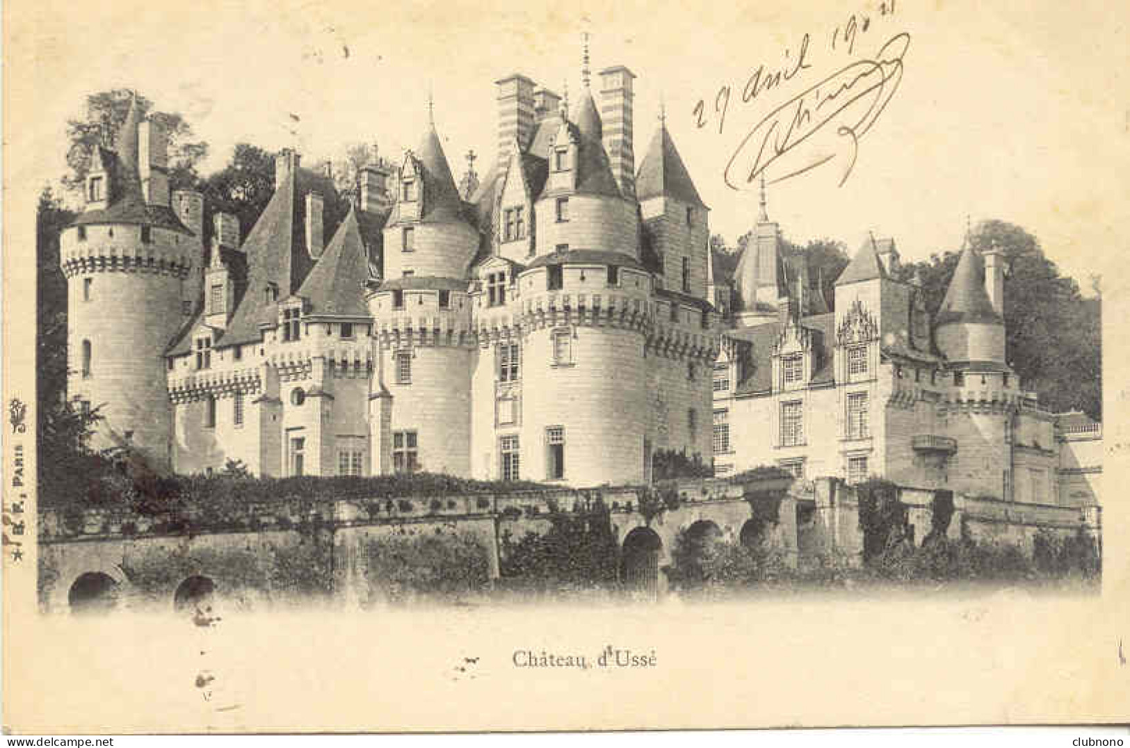 CPA - CHATEAU D'USSE - Sonstige & Ohne Zuordnung