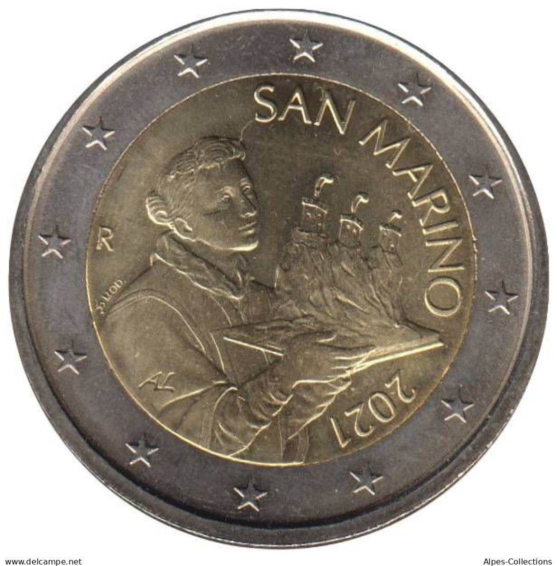 SA20021.3 - SAINT MARIN - 2 Euros - 2021 - San Marino