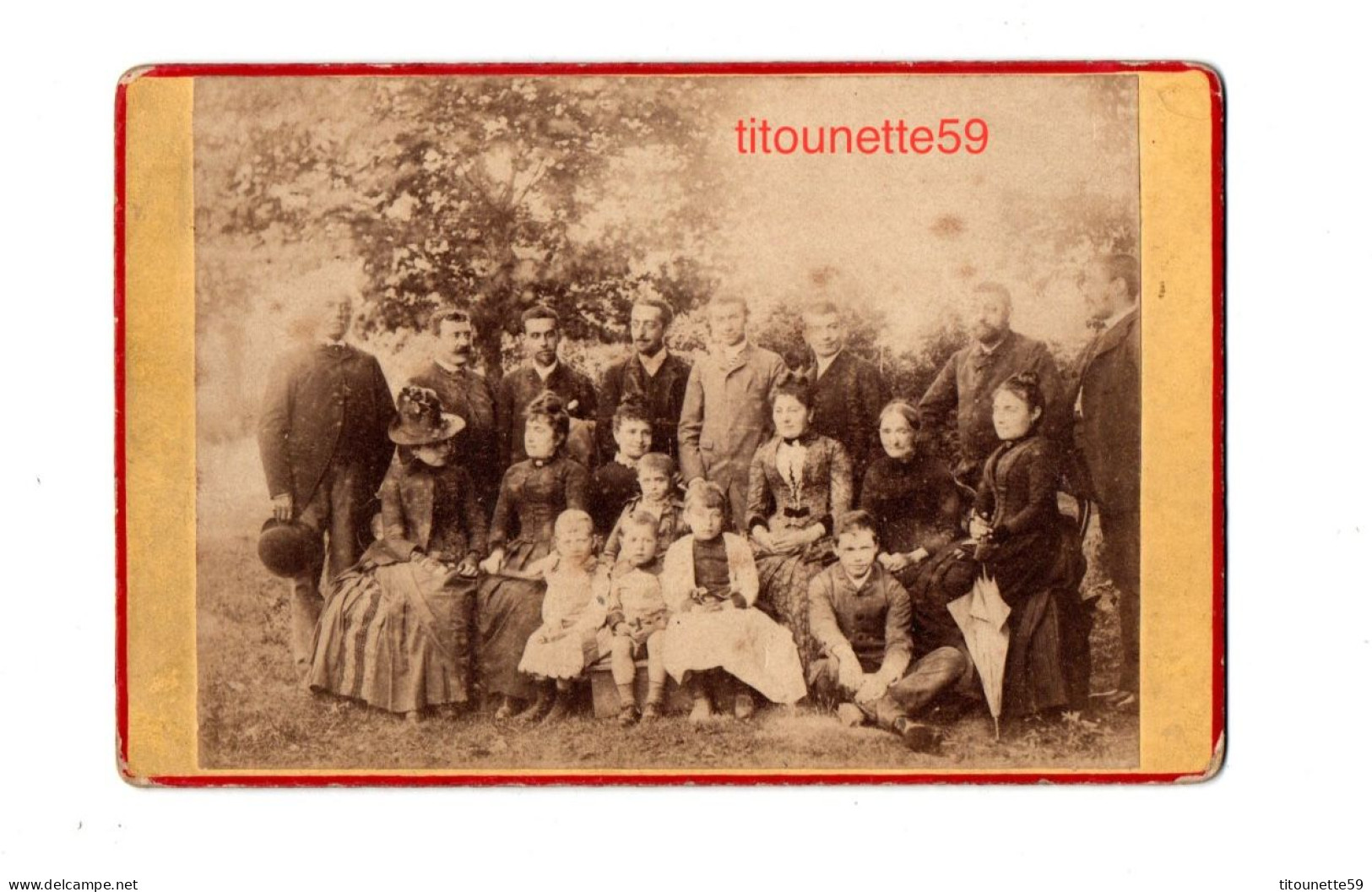 40- LANGUINET (LANDES) - PHOTO ORIGINALE XIXè- Famille E. HOULEZ- 18 Juin 1888- (Dim. : 8,5 X 13,1 Cm) - Sonstige & Ohne Zuordnung