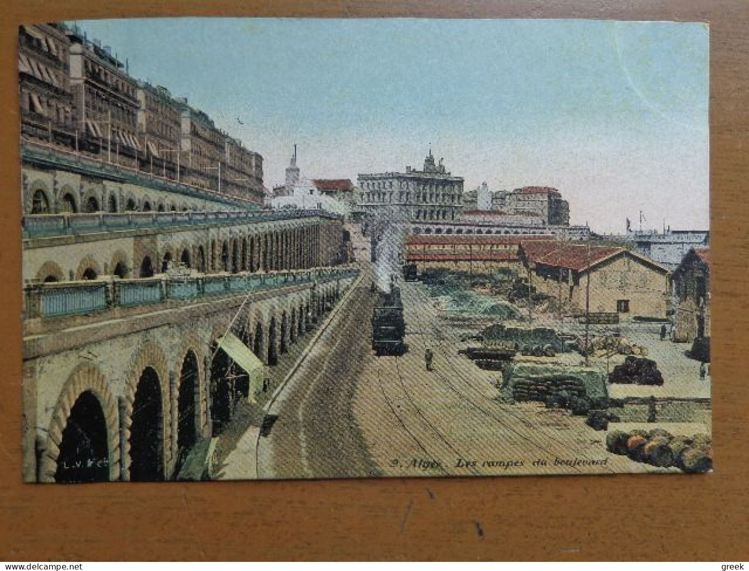 TREIN - TRAIN / Alger, Les Rampes Du Boulevard -> Unwritten - Eisenbahnen