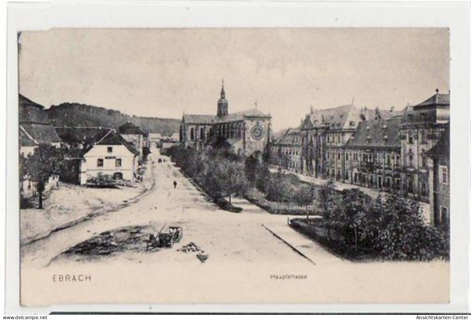 39049806 - Ebrach Mit Hauptstrasse Gelaufen Von 1913. Gute Erhaltung. - Bamberg