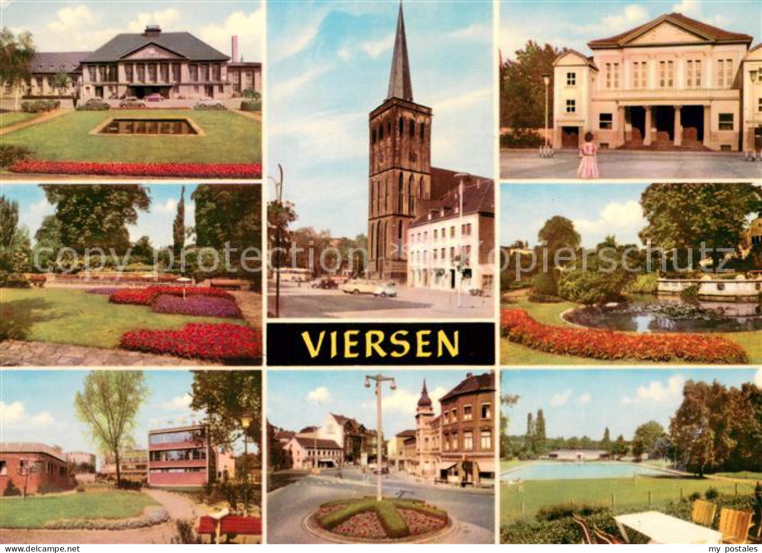 73672477 Viersen Teilansichten Parkanlagen Kirche Viersen - Viersen