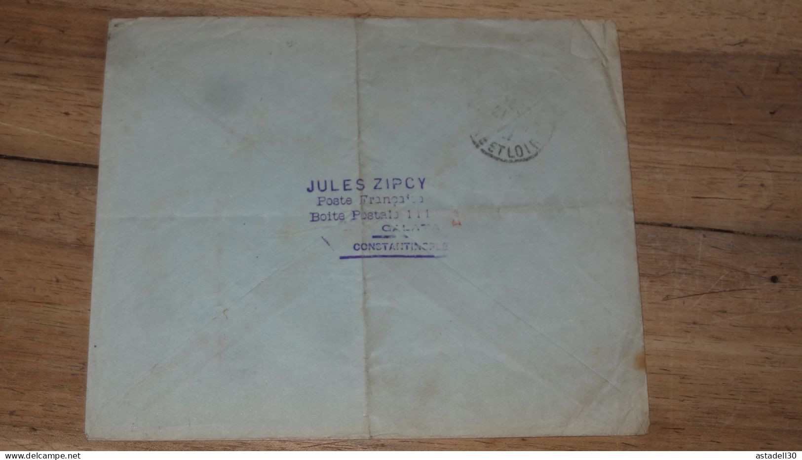 Enveloppe Tresor Et Postes, Constantinople - 1921  ......... Boite1 ..... 240424-223 - Cartas & Documentos