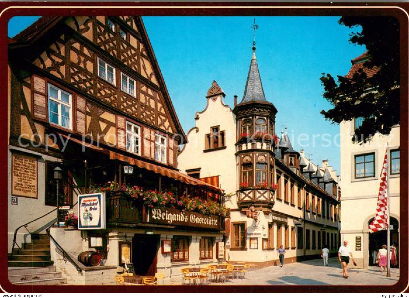 73672459 Bad Kissingen Fachwerkhaeuser Am Marktplatz Altstadt Bad Kissingen - Bad Kissingen