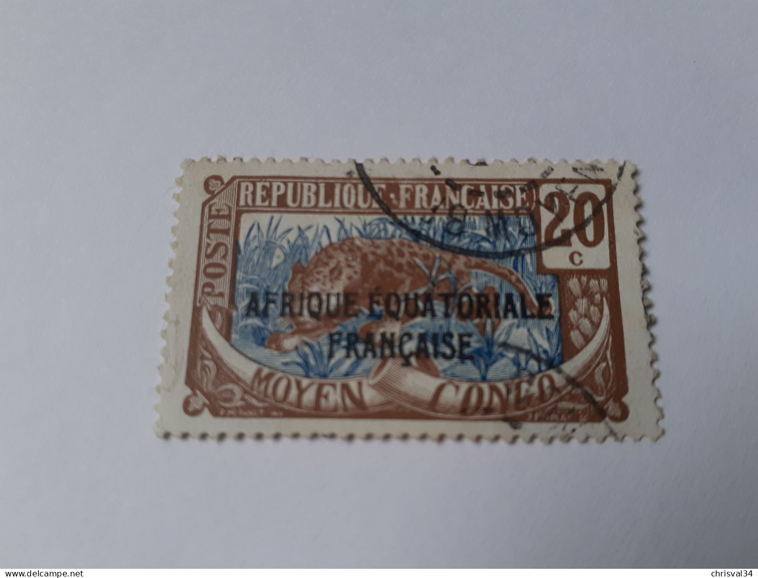 TIMBRE  CONGO    N  78     COTE  0,75  EUROS    OBLITERE - Used Stamps