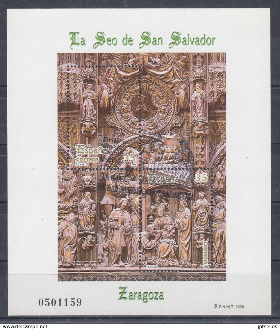 ESPAÑA 1998 Nº 3595 USADO PRIMER DIA - Oblitérés