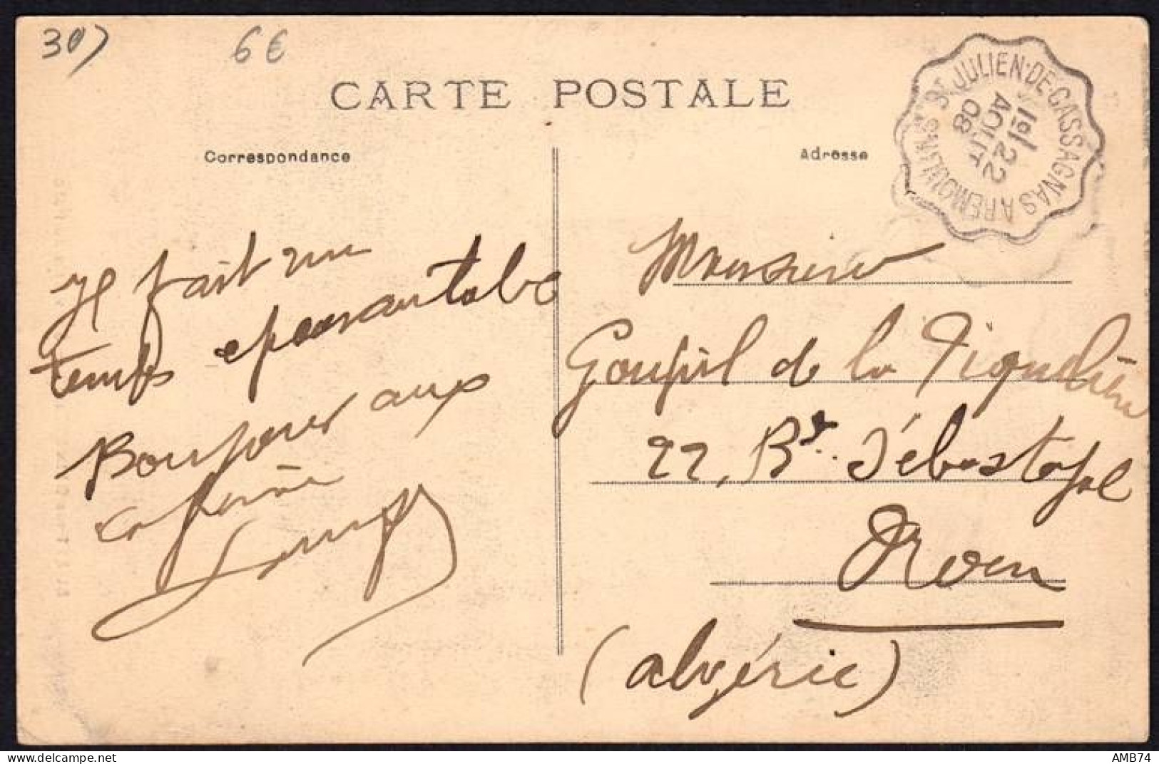 30-0010 - Carte Postale GARD (30) - EUZET LES BAINS - Sous Bois Du Parc - Autres & Non Classés