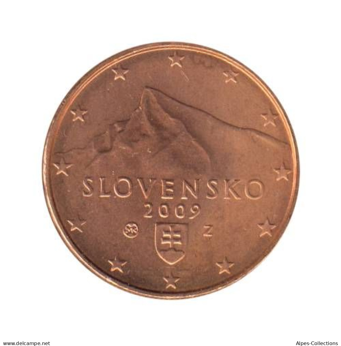 SQ00109.1 - SLOVAQUIE - 1 Cent - 2009 - Slovaquie