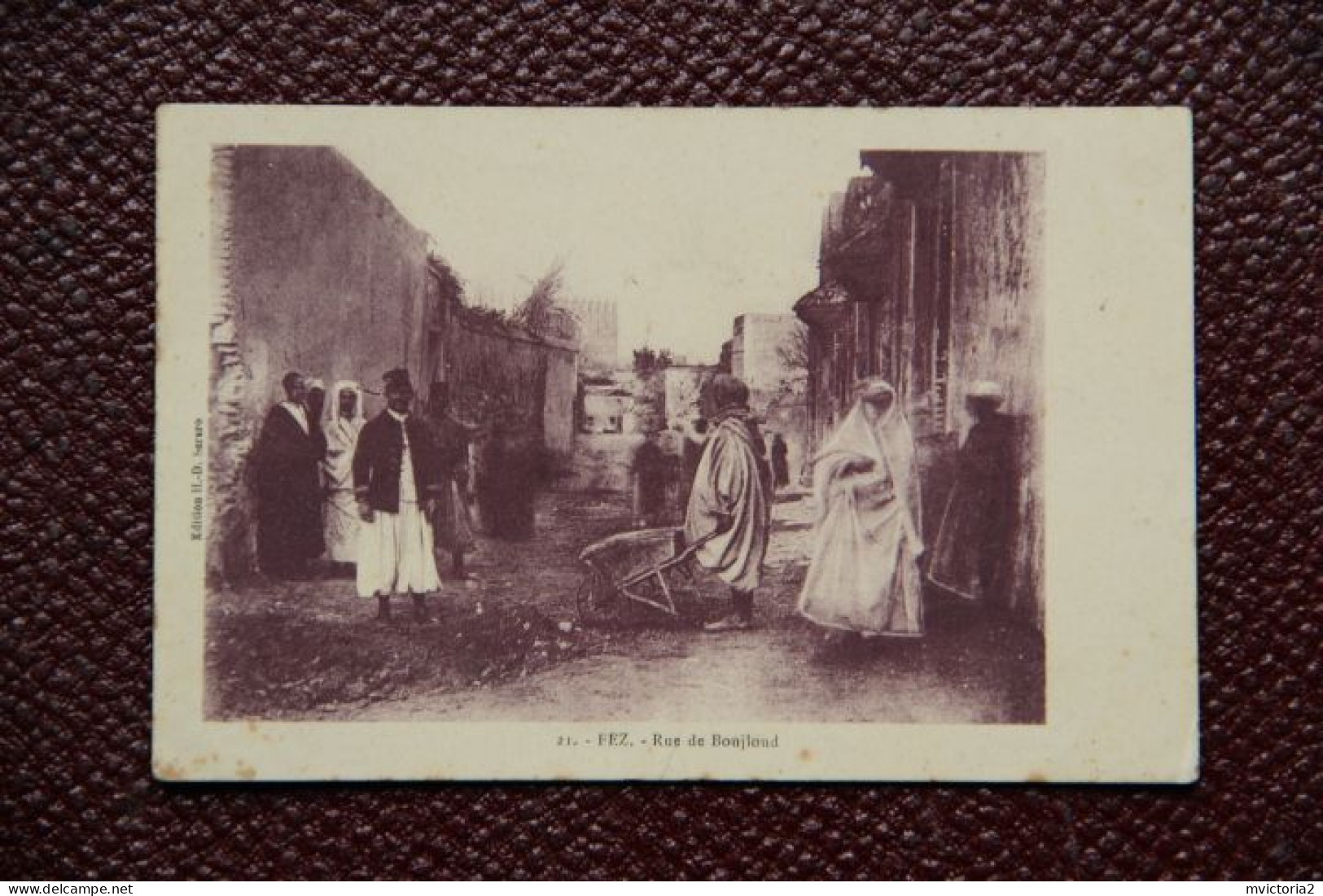 MAROC - FEZ : Rue De BOUJLOUD - Fez (Fès)