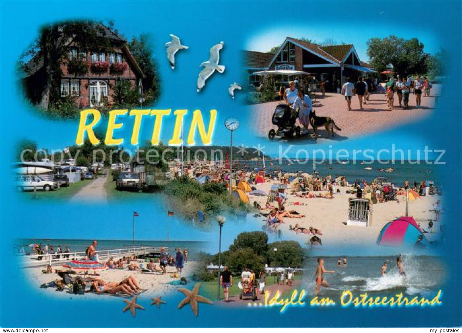 73672413 Rettin Wohnhaus Strandpromenade Kiosk Strandleben Campingplatz Rettin - Neustadt (Holstein)
