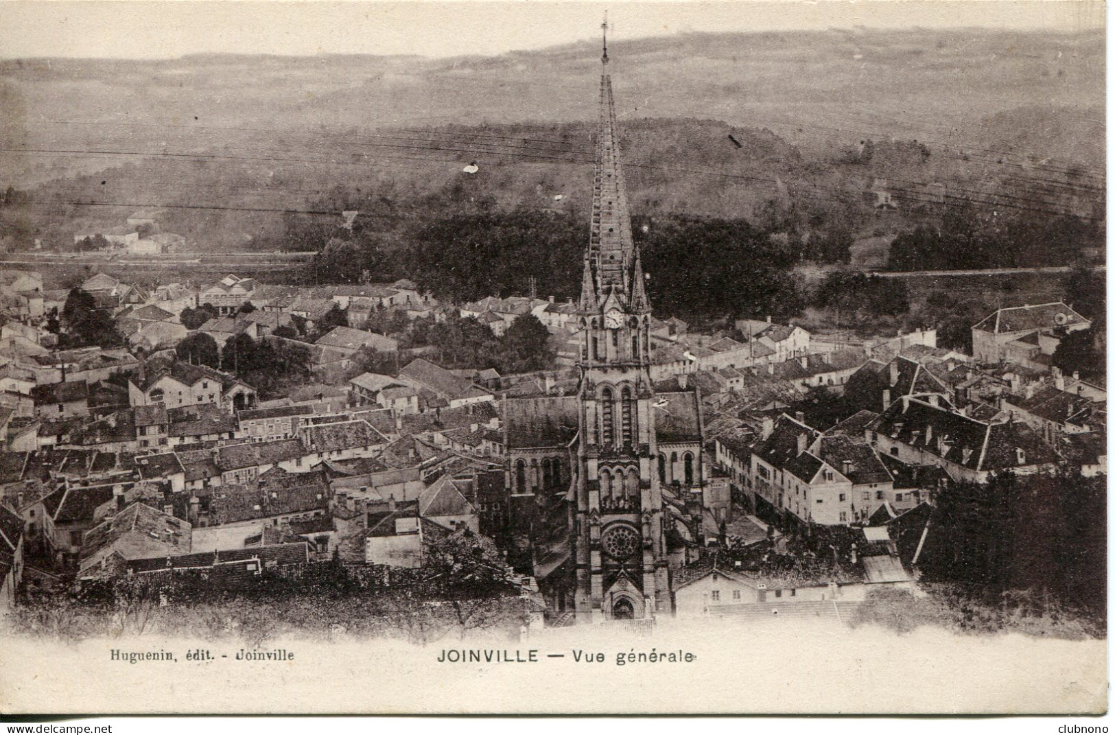 CPA -  JOINVILLE - VUE GENERALE (1916) - Joinville