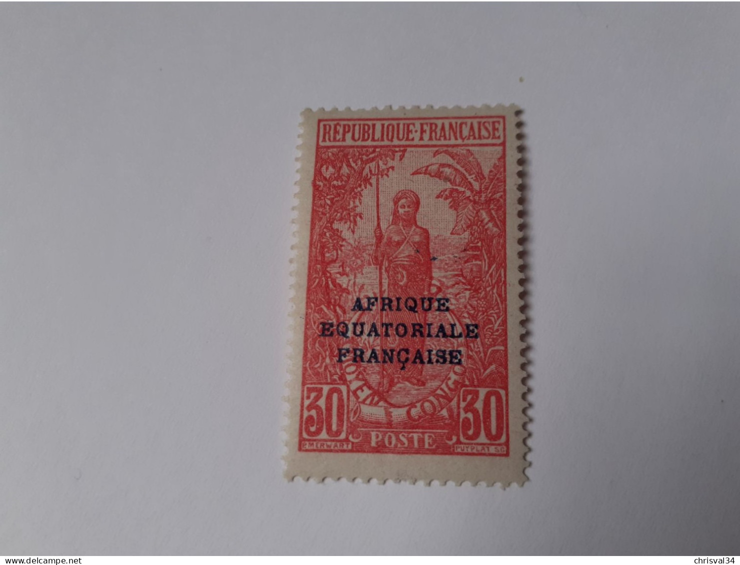 TIMBRE  CONGO    N  80     COTE  3,00  EUROS    NEUF  SANS  CHARNIERE - Unused Stamps