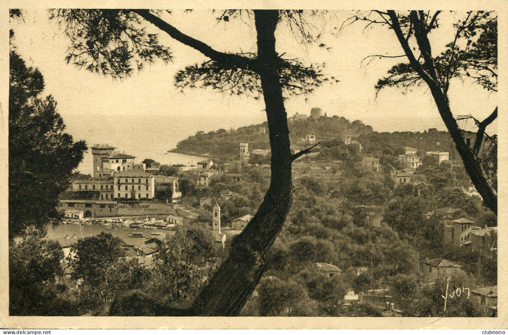 CPA -  SAINT-JEAN-CAP-FERRAT - LA POINTE DE L'HOSPICE (BEAU CLICHE DIFFERENT) - Saint-Jean-Cap-Ferrat