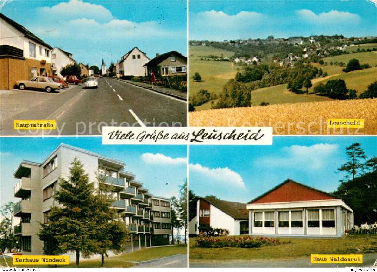 73672385 Leuscheid Hauptstrasse Panorama Kurhaus Windeck Haus Waldesruh Leuschei - Windeck