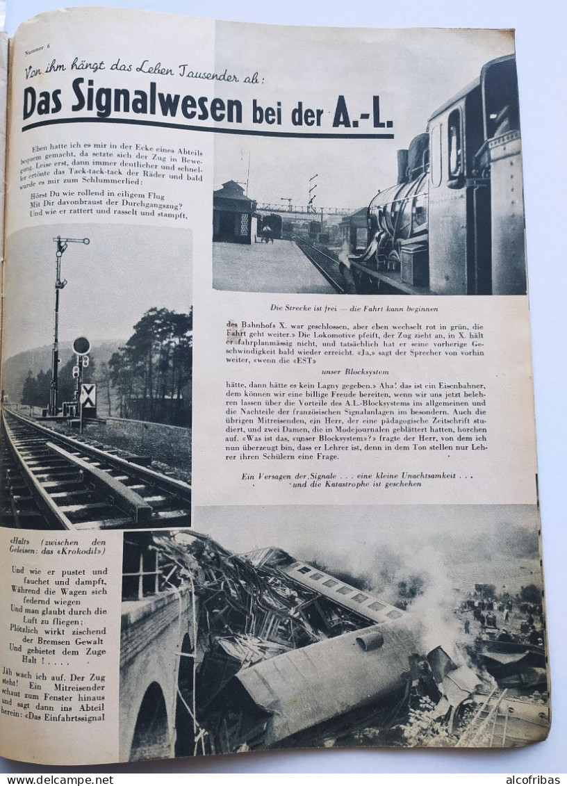 Der Sonntag Le Dimanche Ski Grand Ballon Guebwiller Chemin Fer Presse Reportages Photos Et Gravures - Andere & Zonder Classificatie