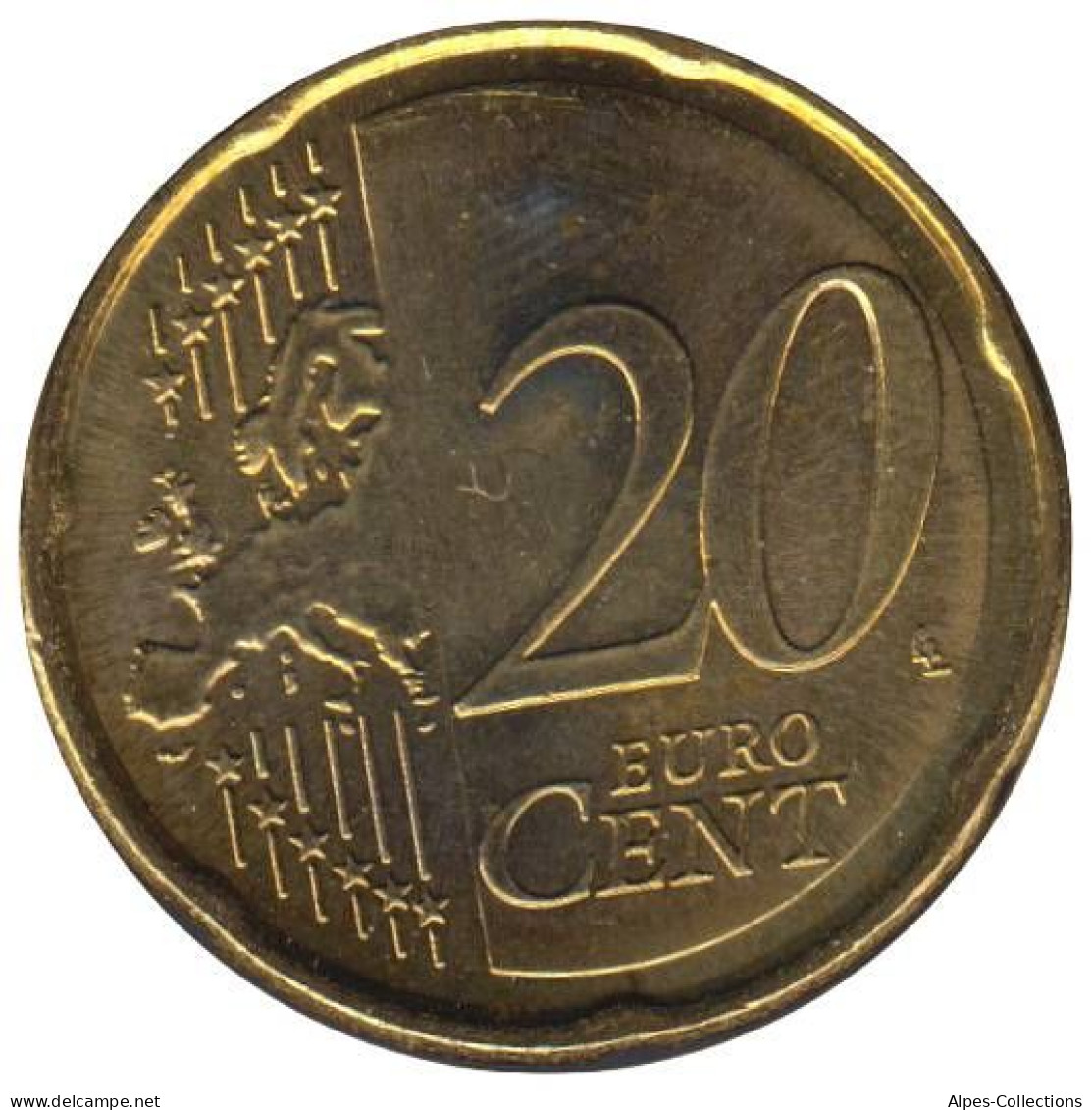 SQ02009.1 - SLOVAQUIE - 20 Cents - 2009 - Slovakia