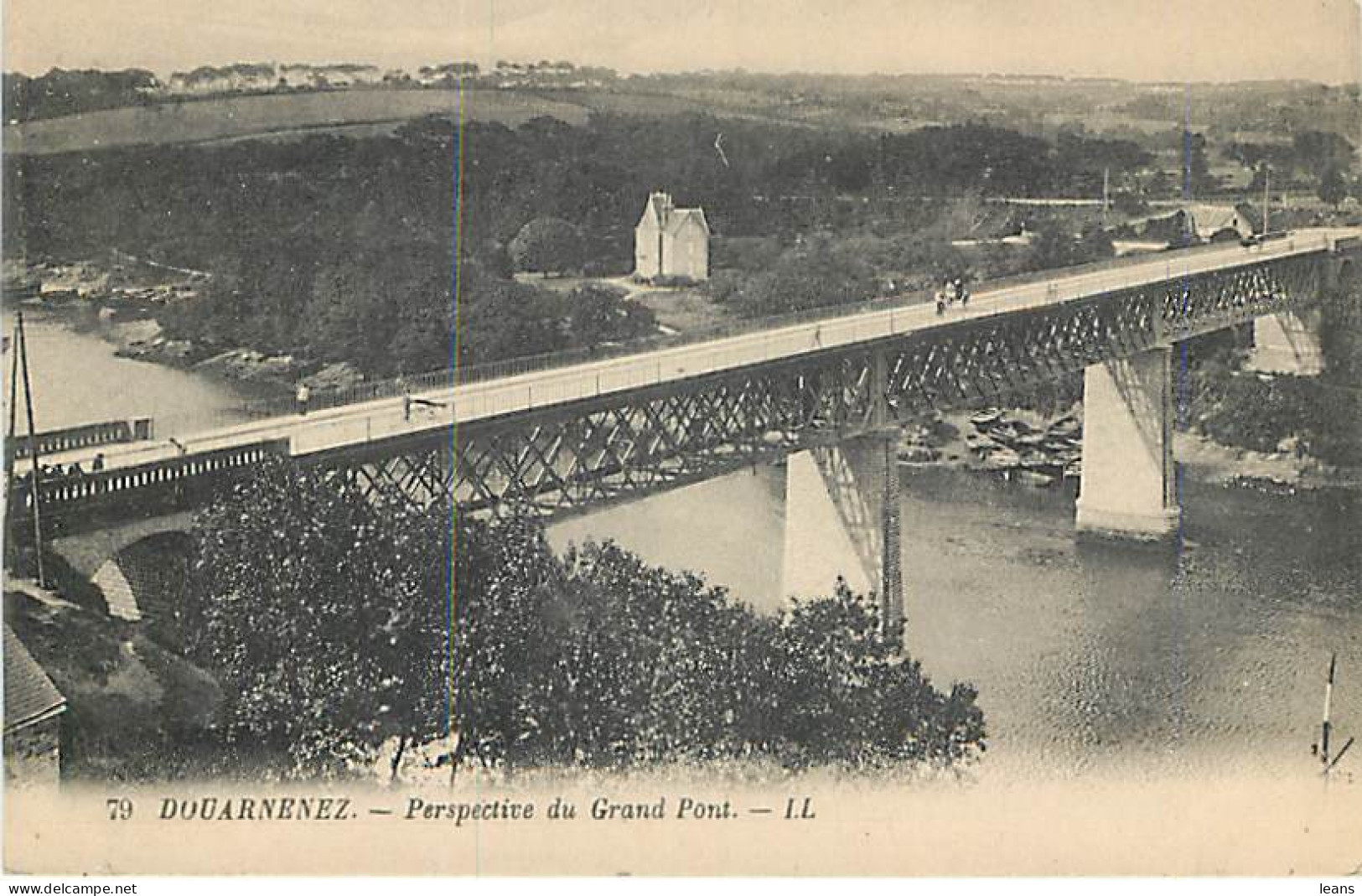 DOUARNENEZ - Perspective Du Grand Pont - LL 79 - Douarnenez