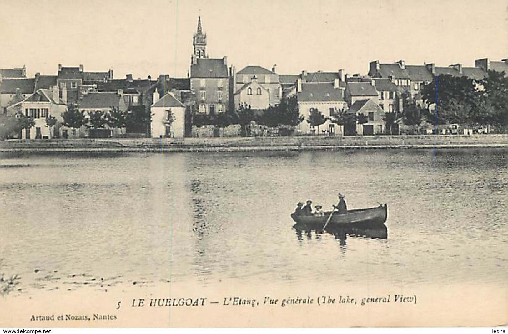 LE HUELGOAT - L'étang, Vue Générale -  Artaud Et Nozais  - Huelgoat