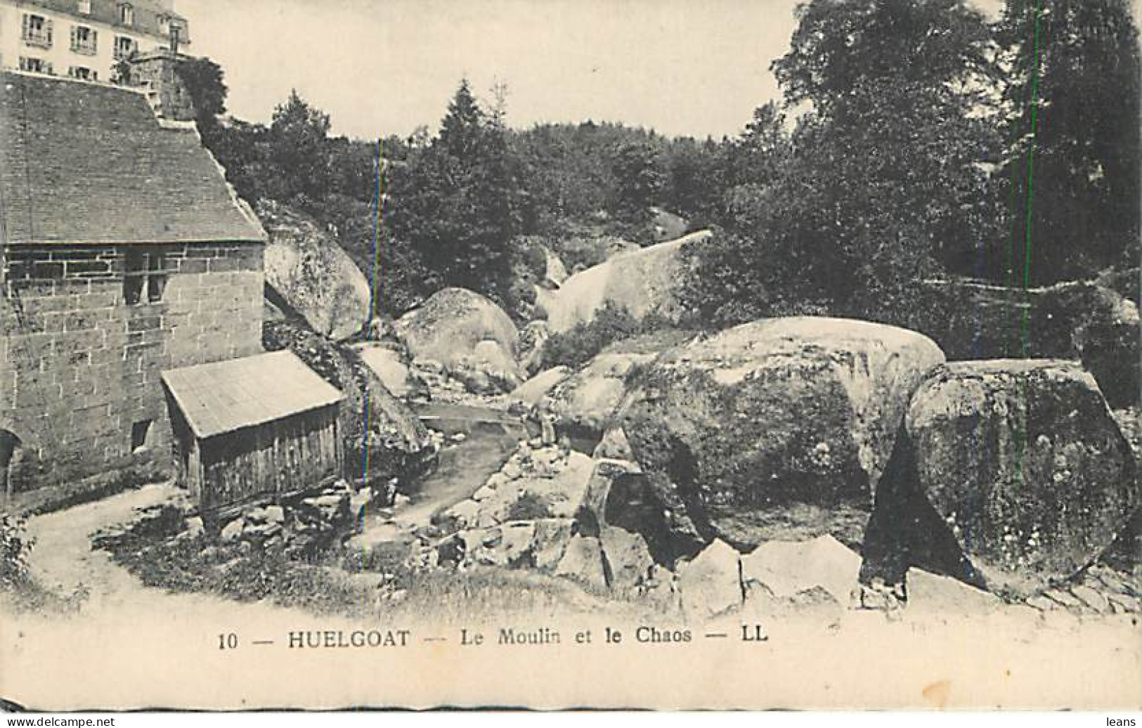 HUELGOAT - Le Moulin Et Le Chaos - LL 10 - Huelgoat