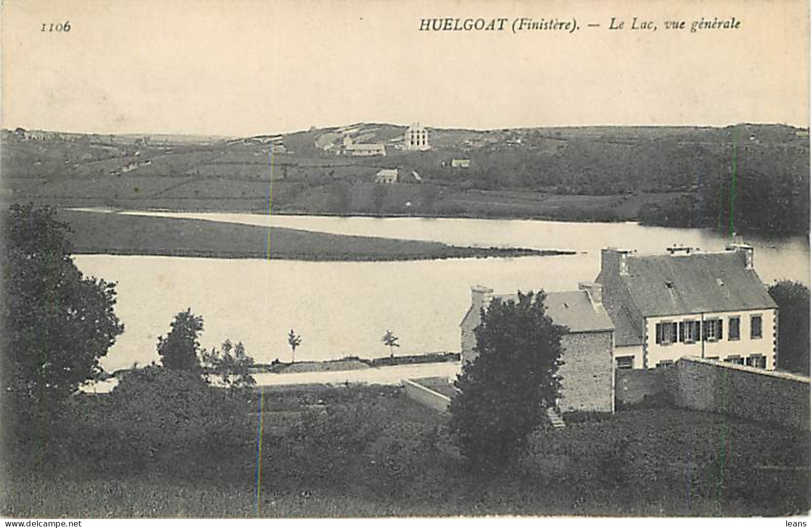 HUELGOAT - Le Lac, Vue Générake - 1106 - Huelgoat