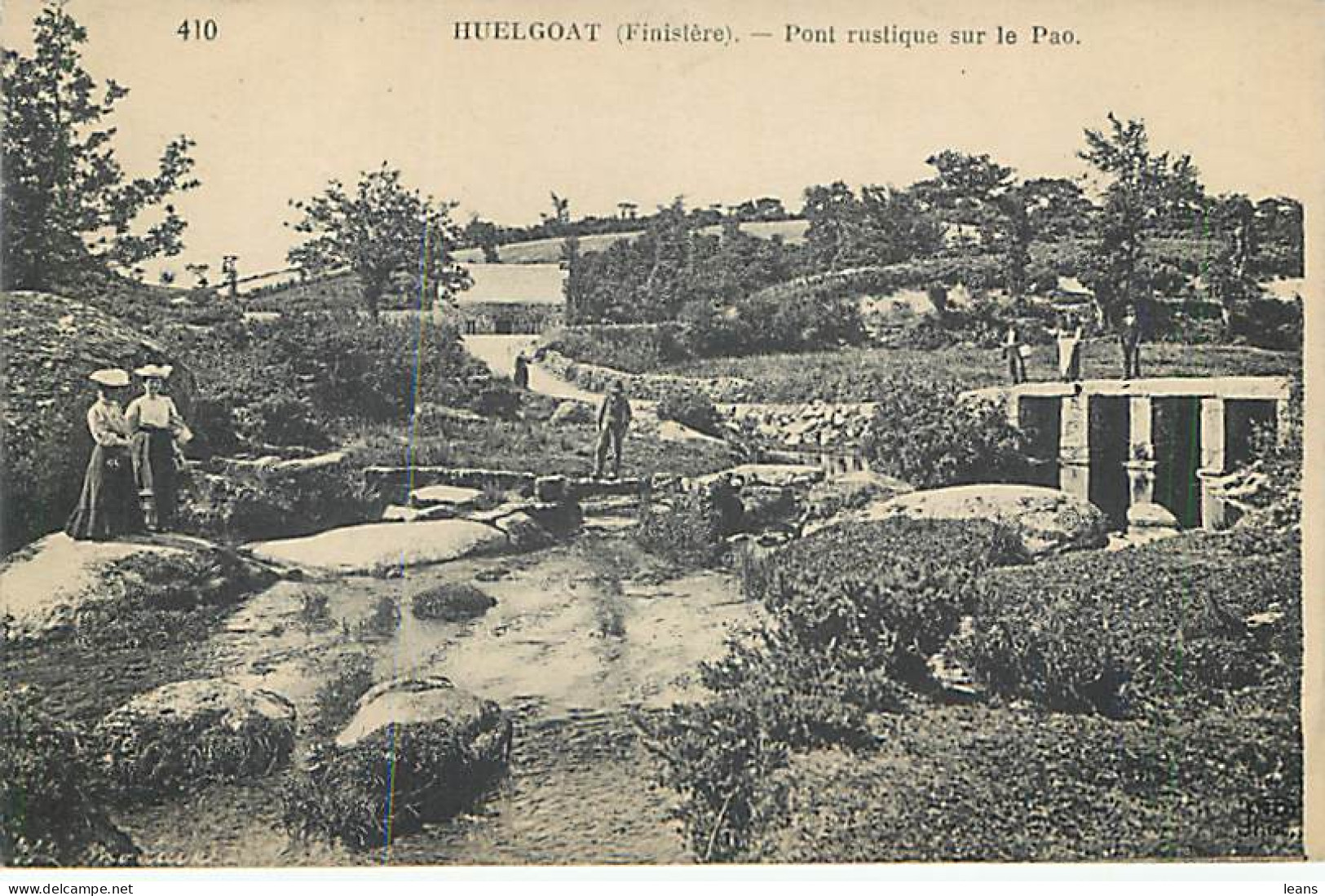 HUELGOAT - Pont Rustique Sur Le Pao - 410 ND - Huelgoat