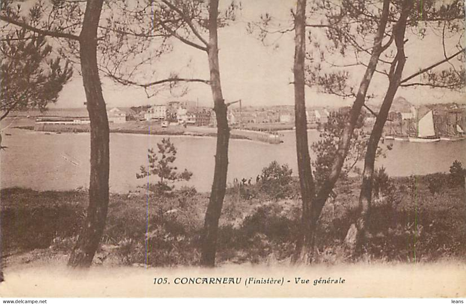 CONCARNEAU - Vue Générale - 105 - Concarneau
