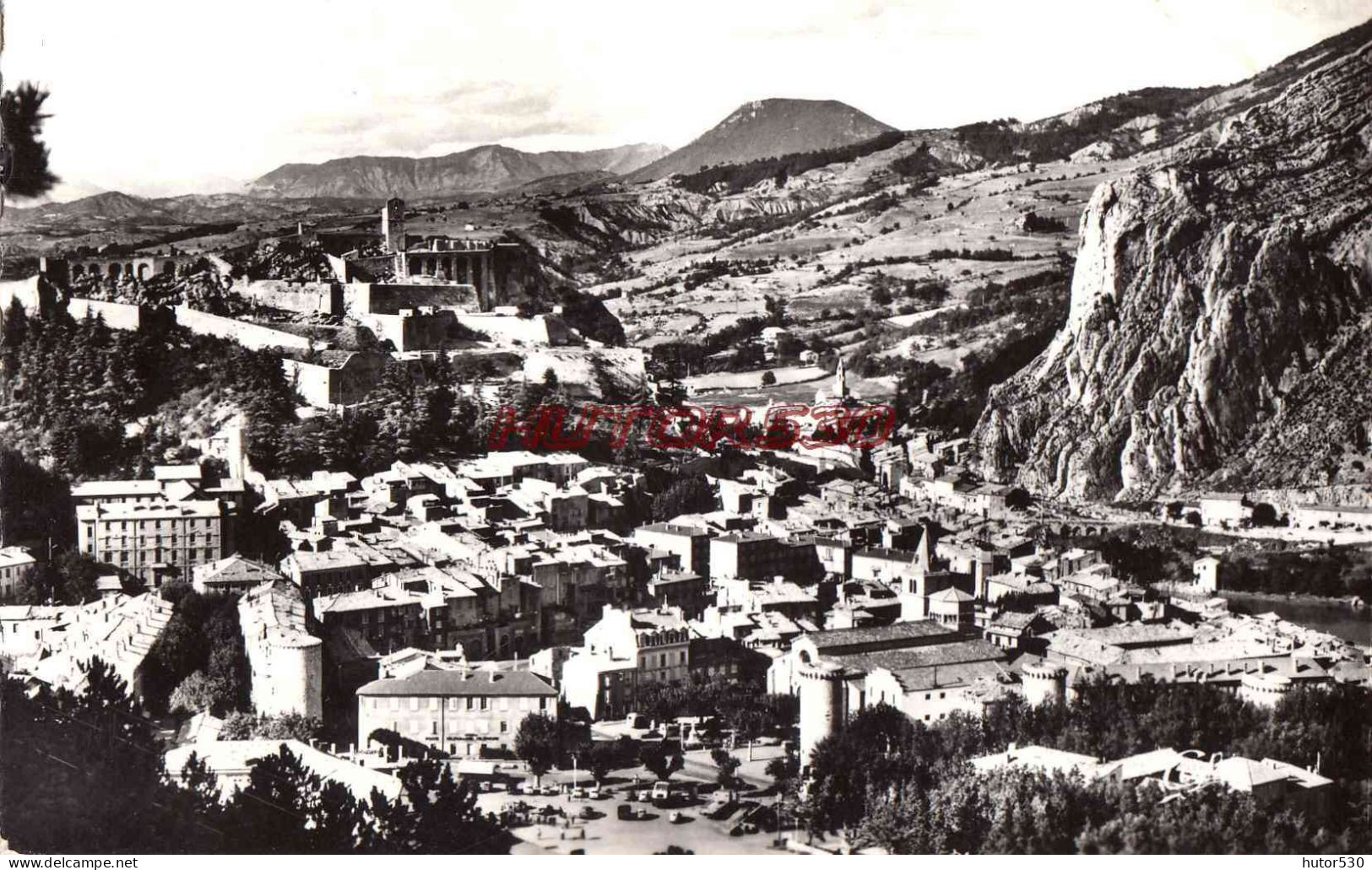 CPSM SISTERON - VUE GENERALE - Sisteron