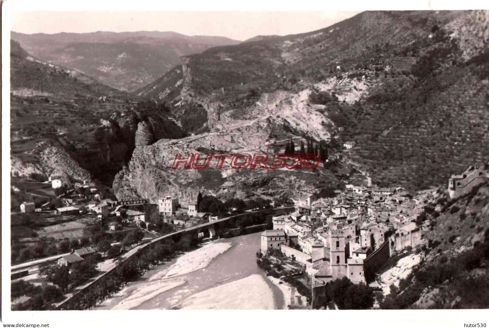 CPSM ENTREVAUX - VUE D'ENSEMBLE - Andere & Zonder Classificatie