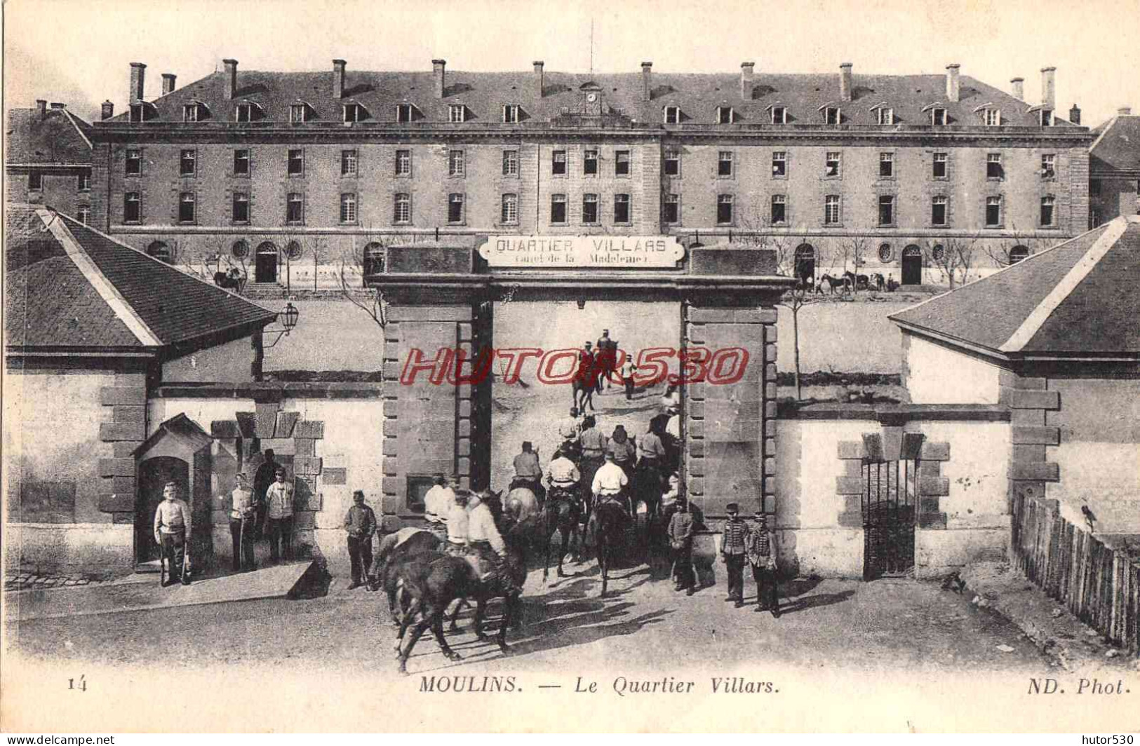 CPA MOULINS - LE CQUARTIER VILLARS - Moulins