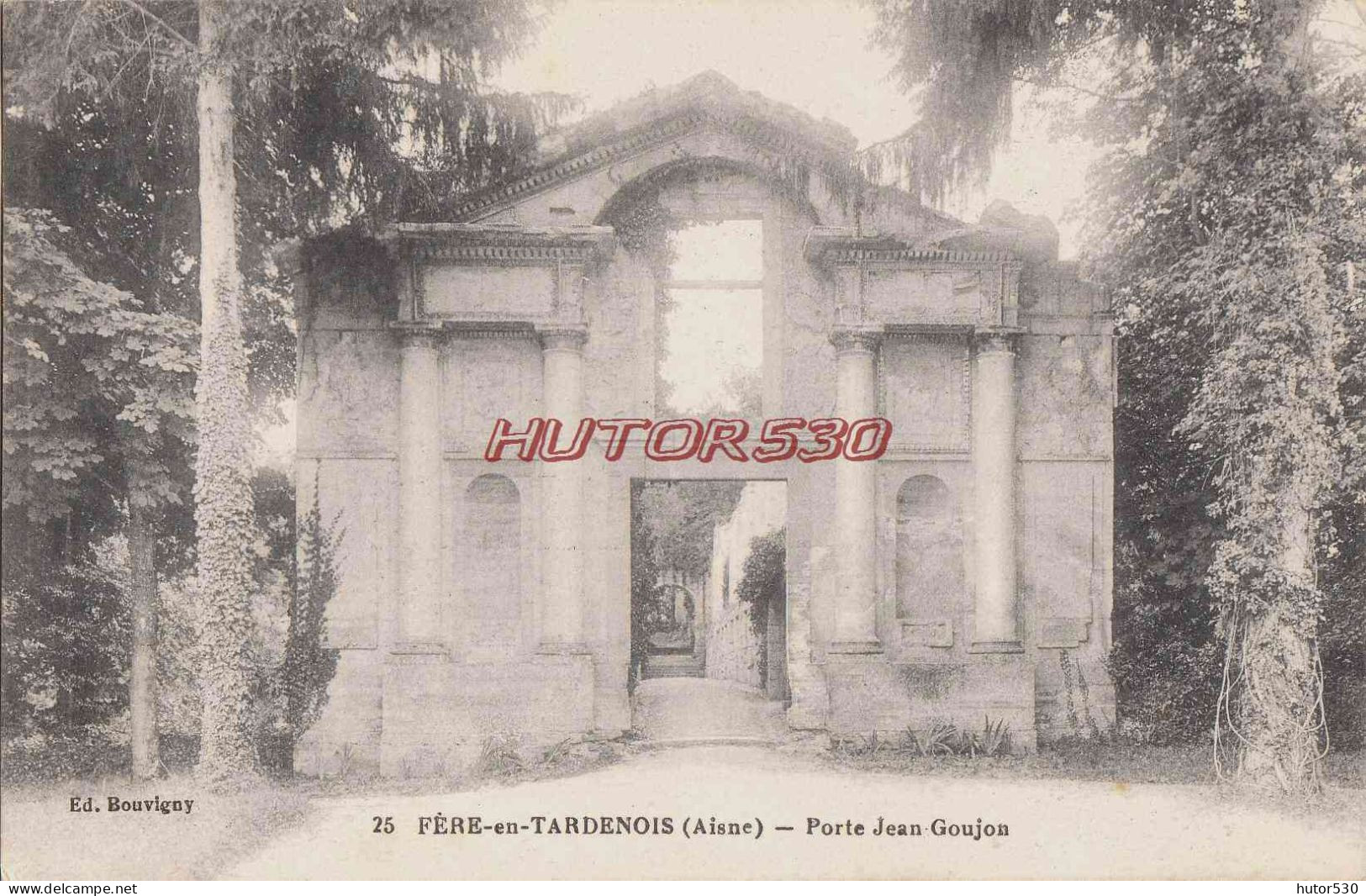 CPA FERE EN TARDENOIS - AISNE - PORTE JEAN GOUJON - Fere En Tardenois