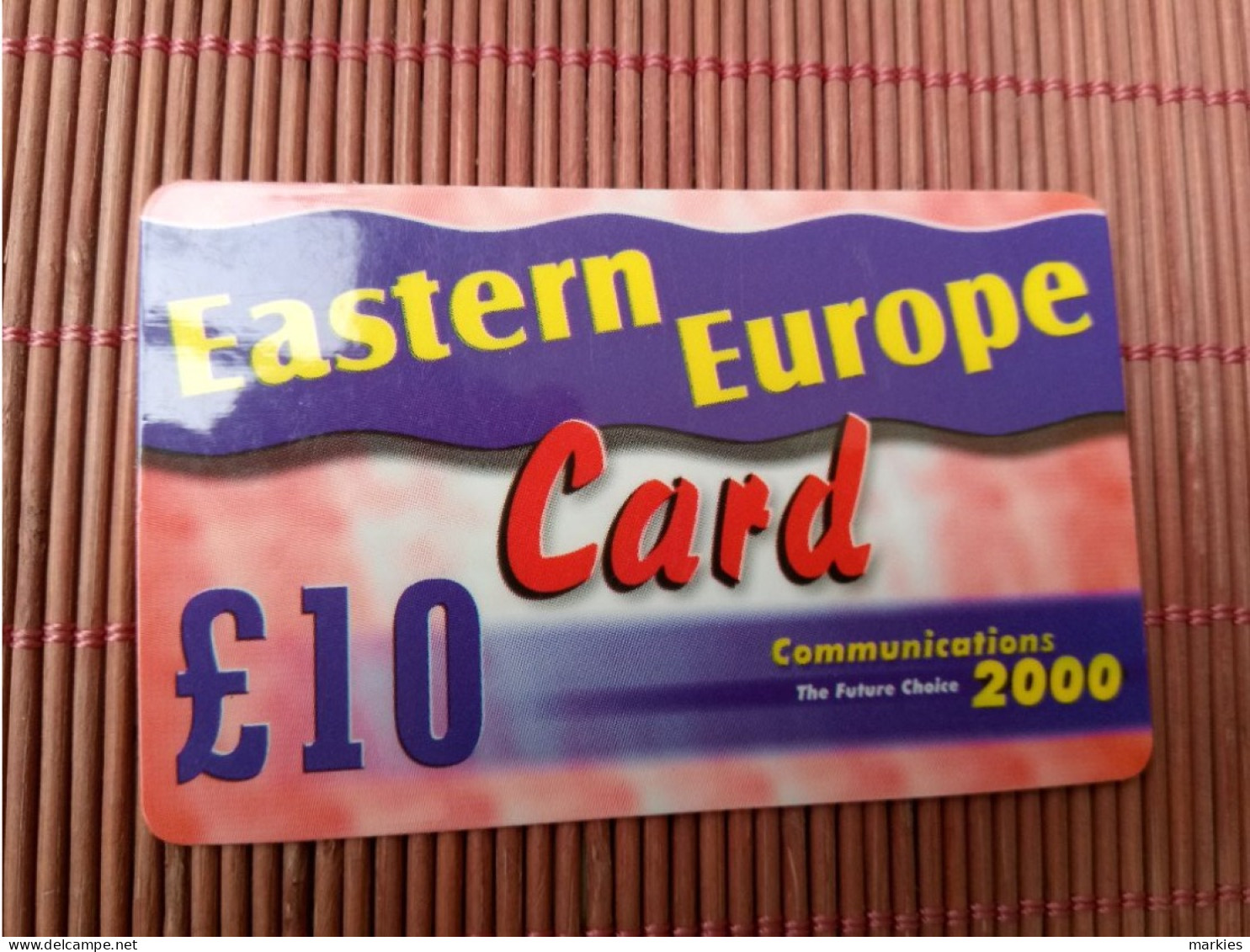 Prepaidcard Mint  £ 10 Uk 2 Photos Rare - Andere & Zonder Classificatie