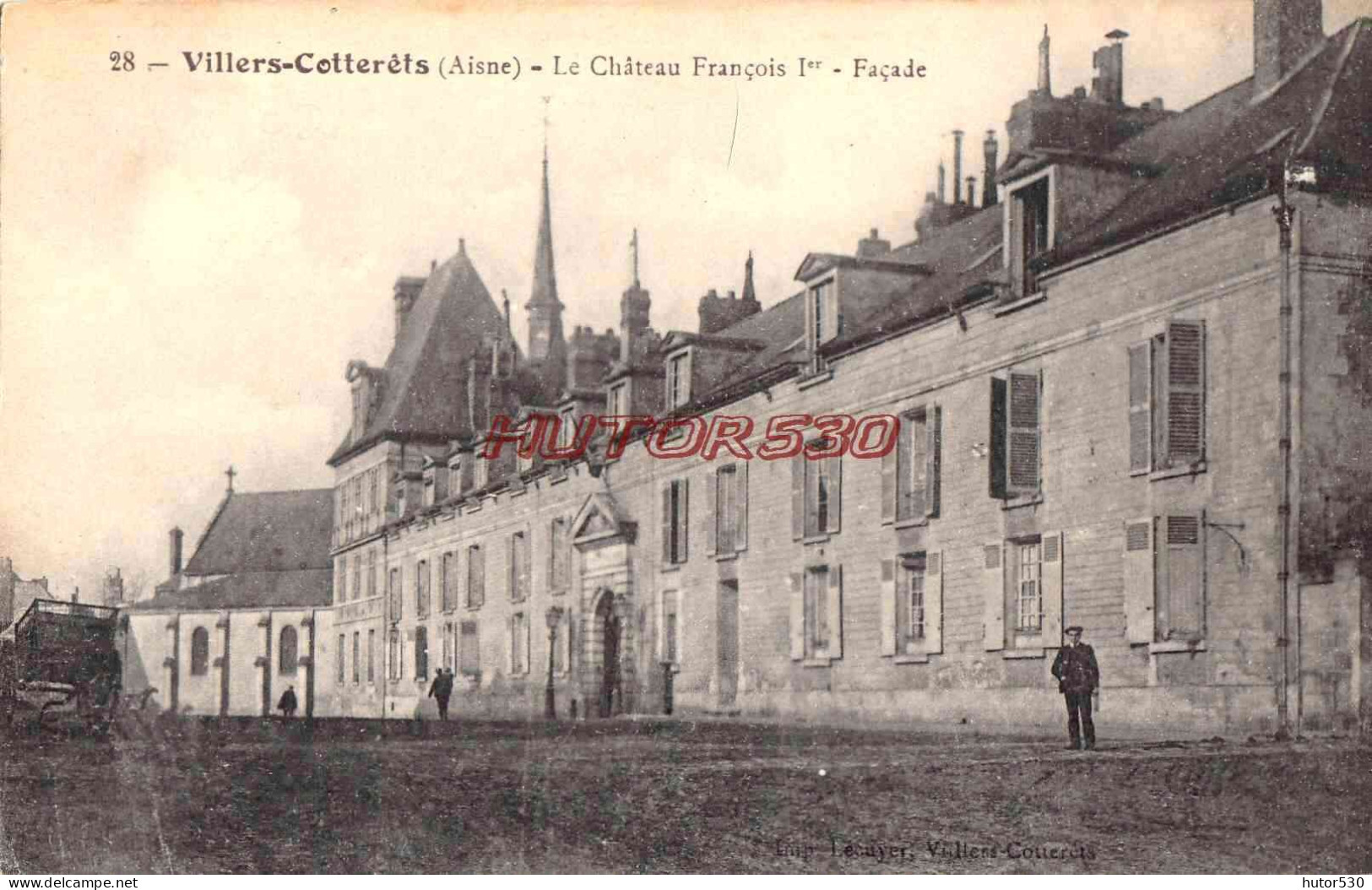 CPA VILLERS COTTERETS - LE CHATEAU - Villers Cotterets