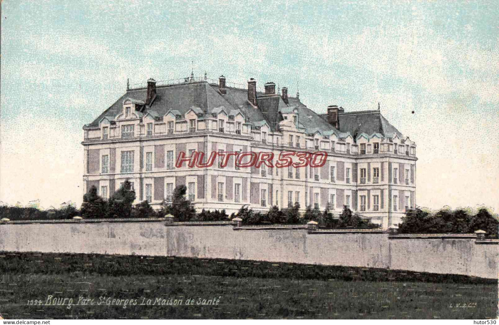 CPA BOURG EN BRESSE - PARC SAINT GEORGES - LA MAISON DE SANTE - Otros & Sin Clasificación