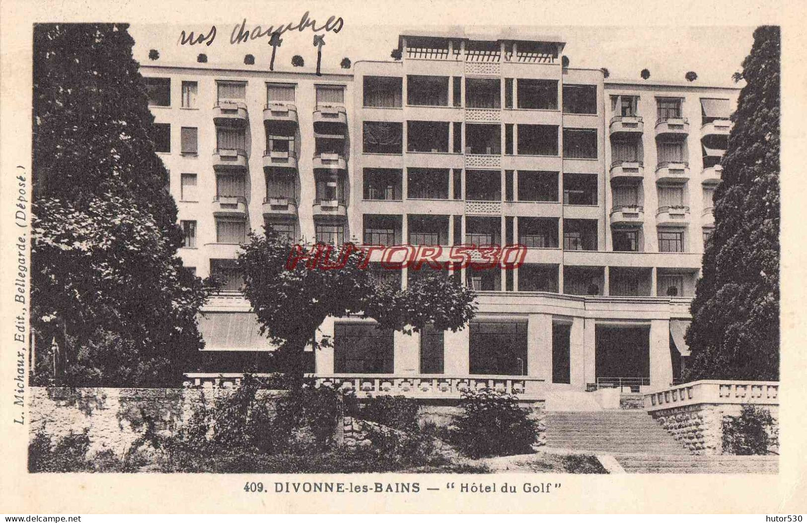 CPA DIVONNE LES BAINS - HOTEL DU GOLF - Divonne Les Bains