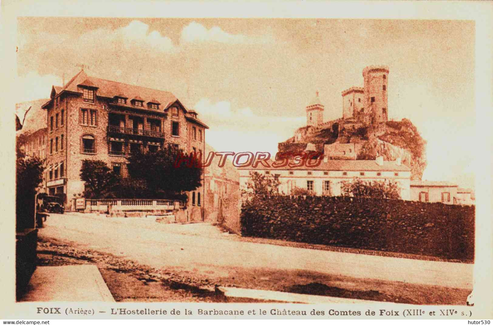 CPA FOIX - L'HOSTELLERIE  DE LA BARBACANE - Foix