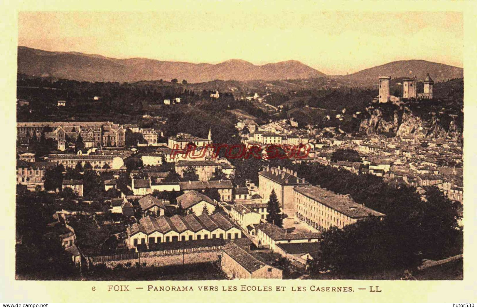 CPA FOIX - LES ECOLES ET LES CASERNES - Foix