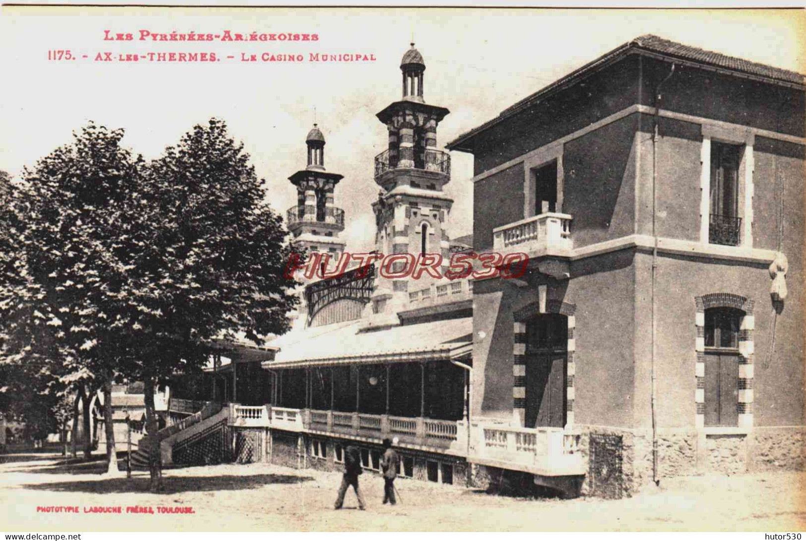 CPA AX LES THERMES - LE CASINO MUNICIPAL - Ax Les Thermes