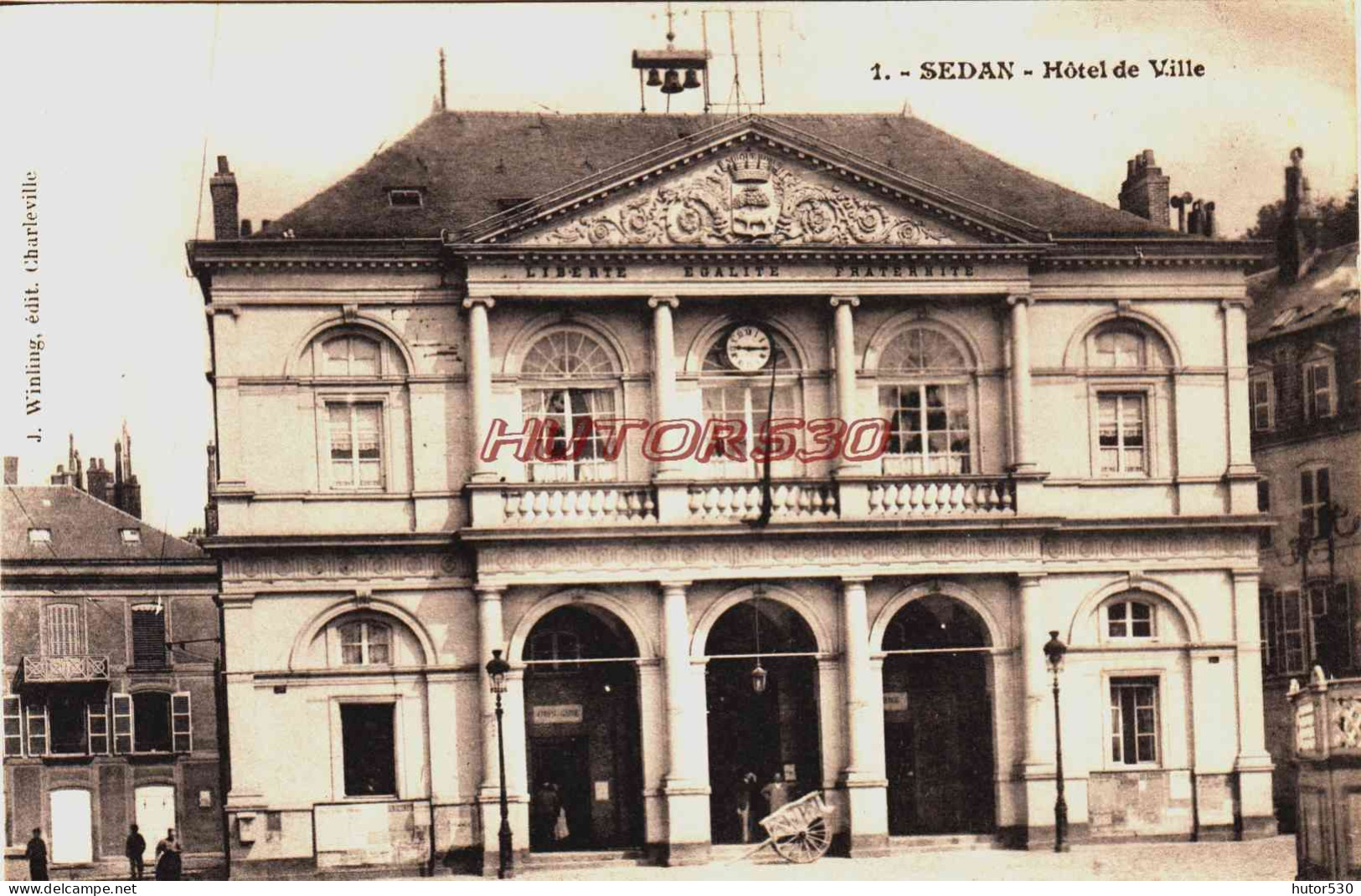 CPA SEDAN - HOTEL DE VILLE - Sedan