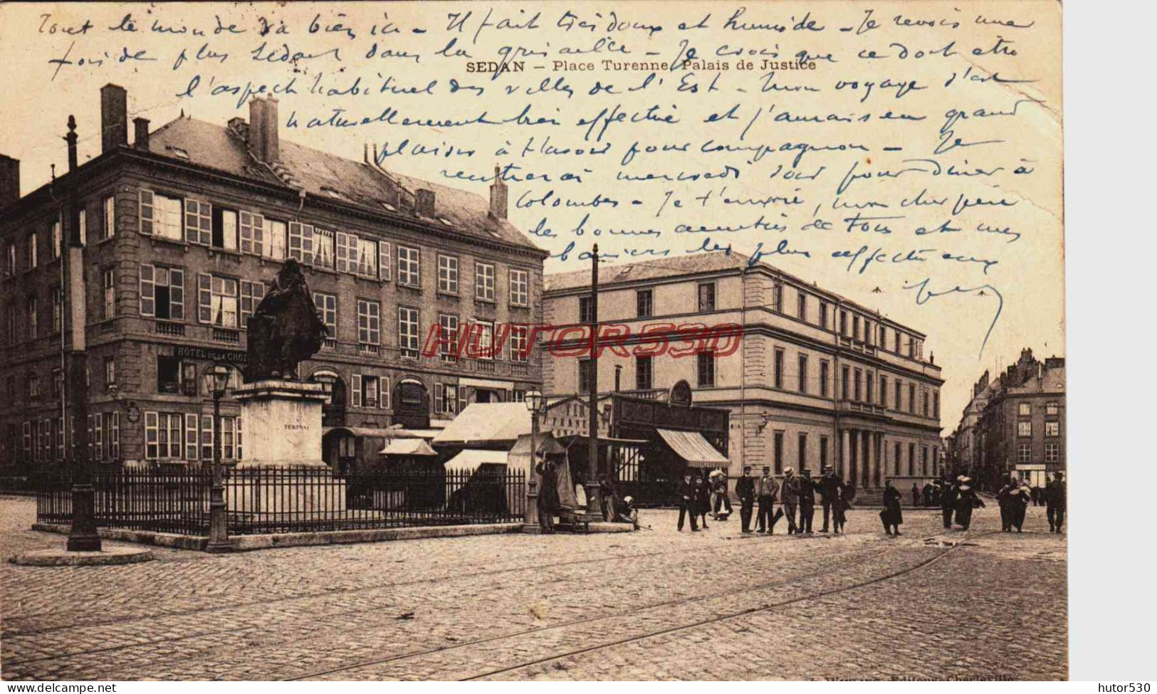 CPA SEDAN - PLACE TURENNE - Sedan