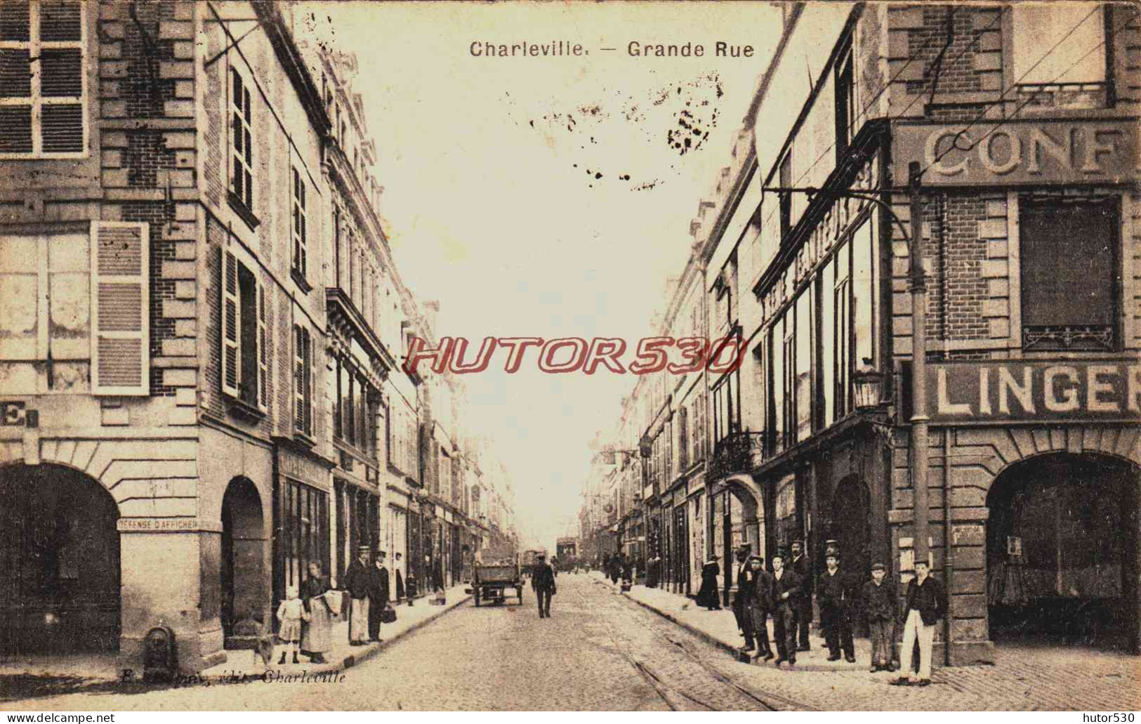 CPA CHARLEVILLE - GRANDE RUE - Charleville