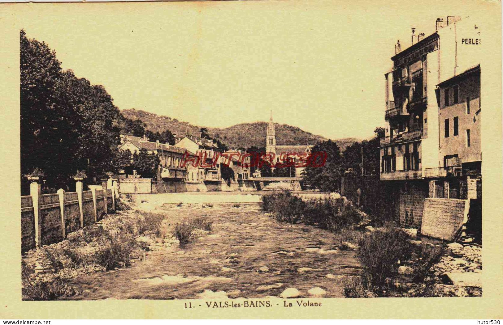 CPA VALS LES BAINS - LA VOLANE - Vals Les Bains